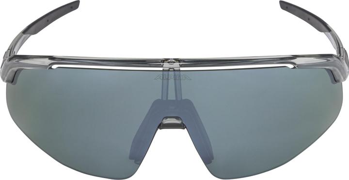 Actual product image Alpina Turbo Pro Q-Lite (Dark Grey Transparent, Silver)