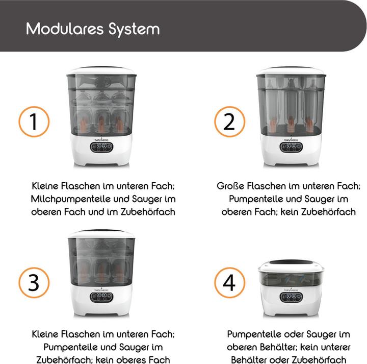 Productafbeelding Baby Brezza Sterilisator Droger Geavanceerd