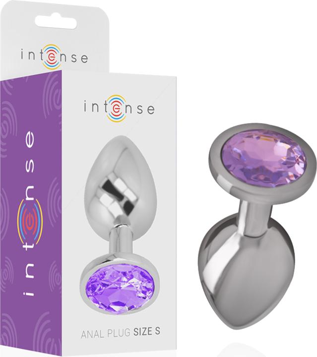 Image du produit Intense Plug Anal Métal Violet Taille L