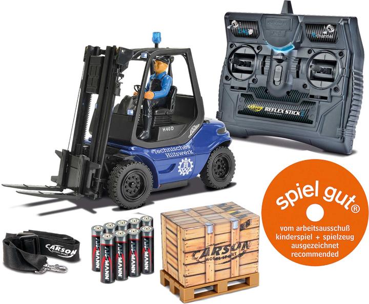 Actual product image Carson Model Sport THW Forklift 1 (RTR Ready-to-Run)