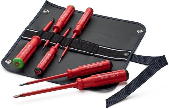 Actual product image PB Swiss Tools Screwdriver set (Port, Pozidriv cross recess (PZ))
