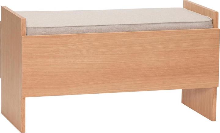 Image du produit Hübsch Banc Forma Sable/Naturel (42 cm)