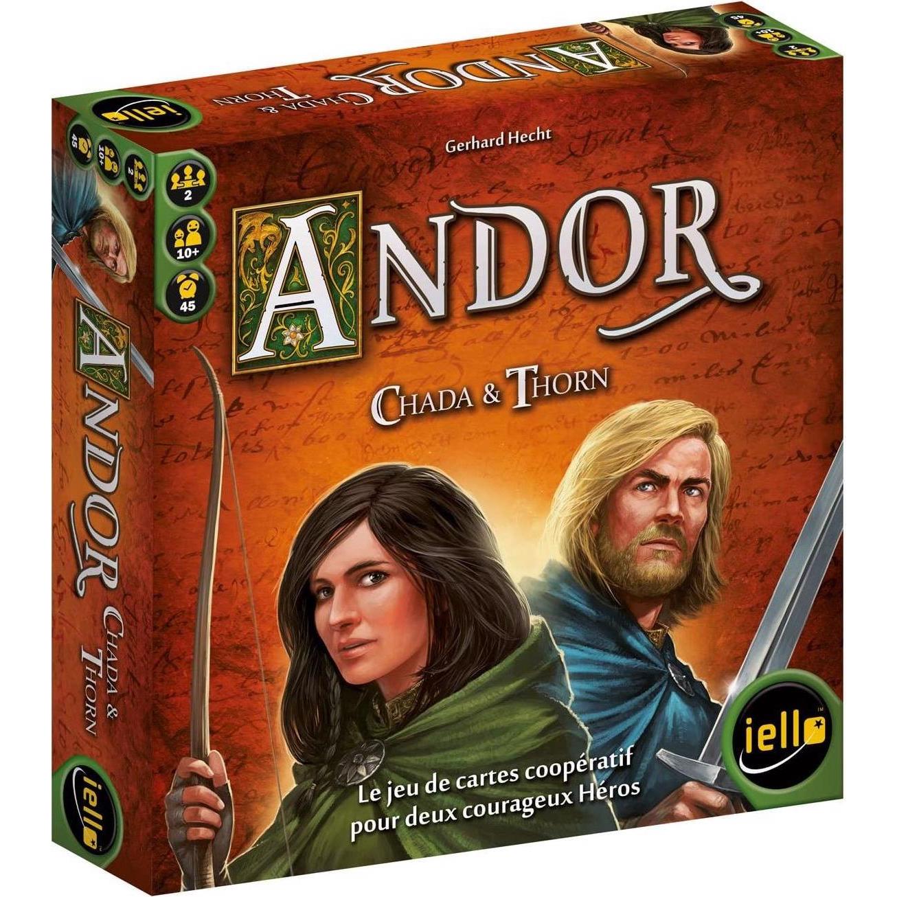Kosmos Gioco Di Carte Andor - Chada & Thorn (Francese, 2 Giocatori)
