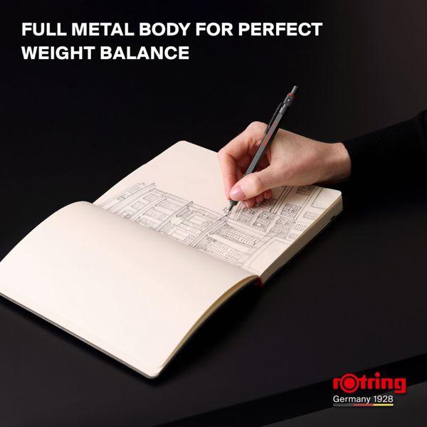 Immagine prodotto Rotring 600 Feinminenstift graphit 0,5 mm (0.50 mm, HB)