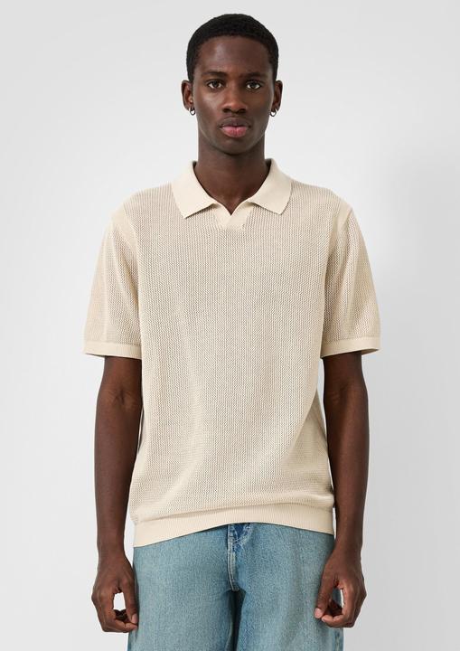 Produktbild s.Oliver Strick-Poloshirt (M)