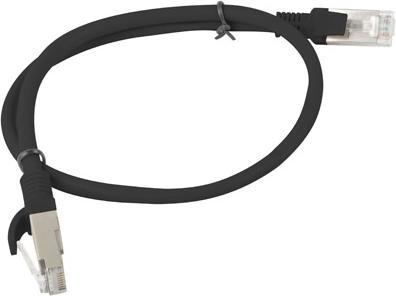 Produktbild Lanberg PCU5-10CC-0050-BK Netzwerkkabel 0,5 m Cat5e U/UTP (UTP) Schwarz (U/UTP, CAT5e, 0.50 m)