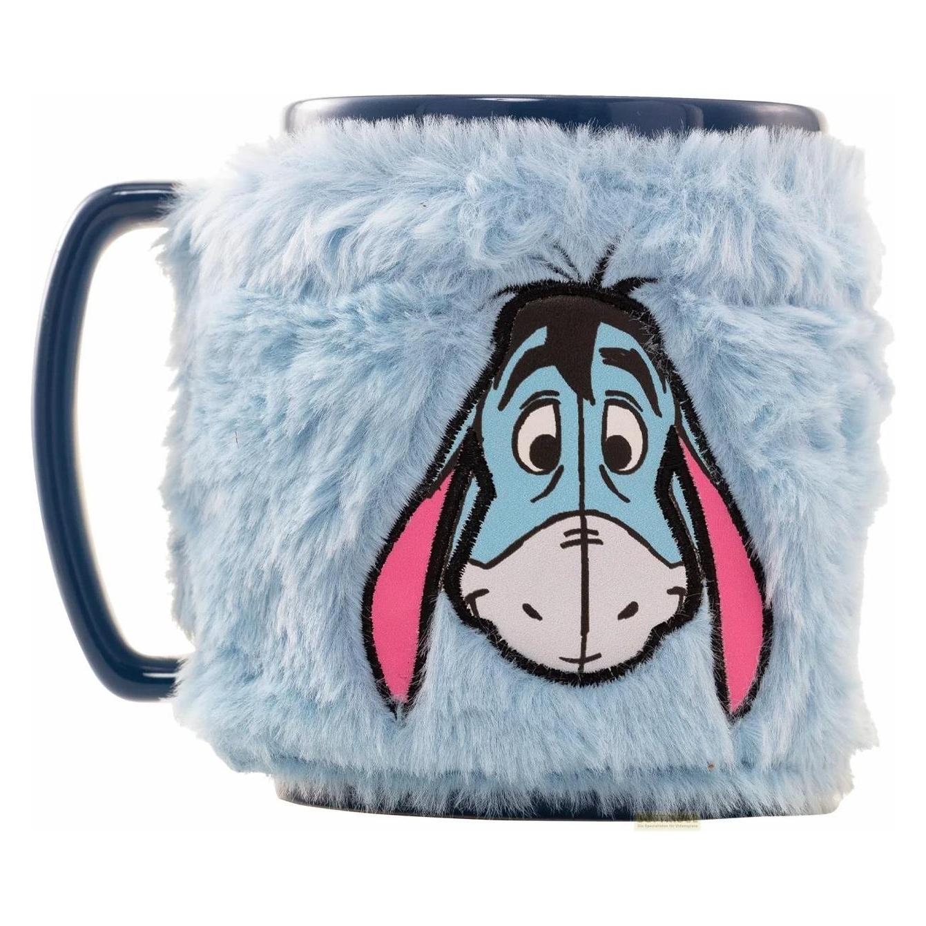 Pyramid Disney Fuzzy Tasse Winnie Puuh I-Aah, Kopje, Blauw