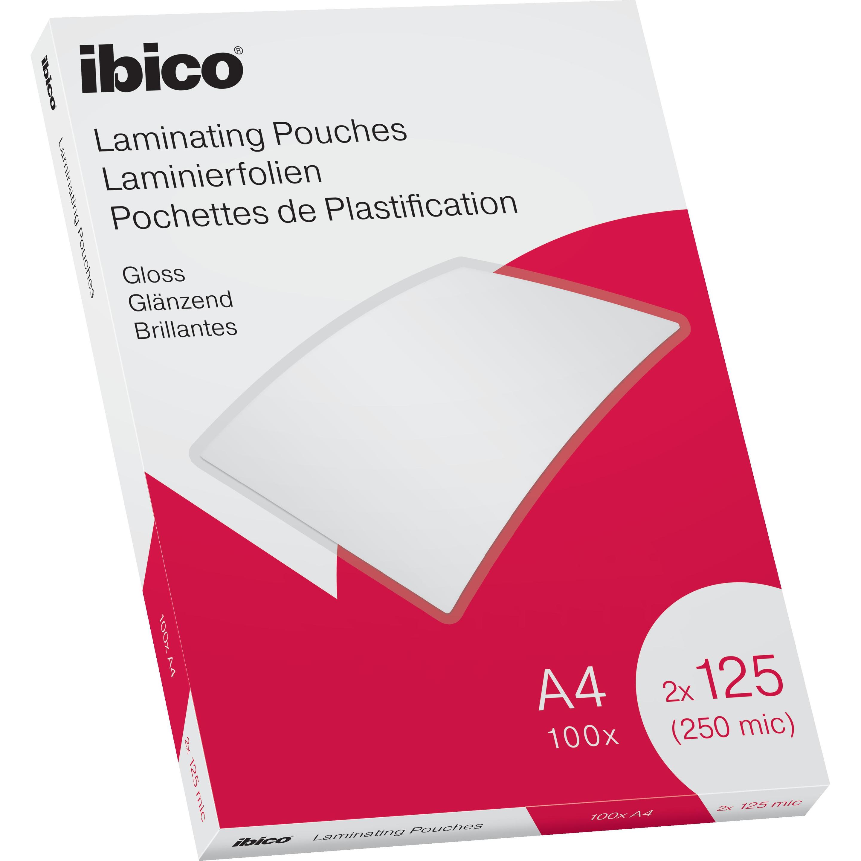 Ibico, Laminierfolie, Laminierfolie (210 x 297 mm, 100 Stück, 125 µm)
