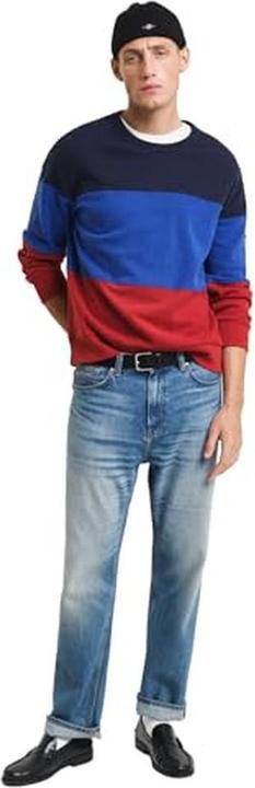 Produktbild GANT Colorblock C-Kragen, Schattenrose (3XL)