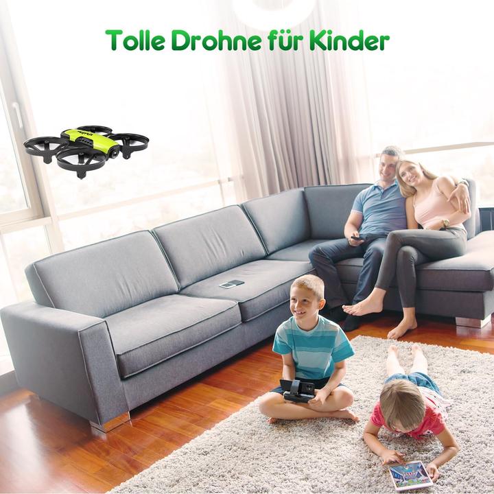 Produktbild Loolinn Mini-Drohne U61 mit Kamera & 21 Min. Flugzeit