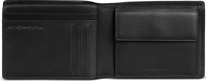 Actual product image Bugatti Due Geldbörse RFID Schutz Leder 12.5 cm