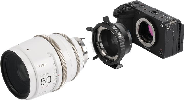 Image du produit Rollei PL-E | Adaptateur pour objectifs PL sur monture E