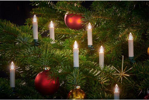 Actual product image Krinner Superlight Bavaria Mini Flame Set of 6 Ivory (6x)