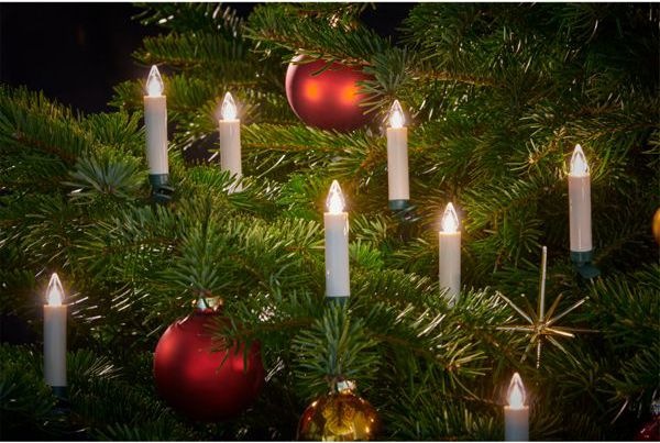 Produktbild Krinner Superlight Bavaria Mini Flame 6er Set Elfenbein (6 x)