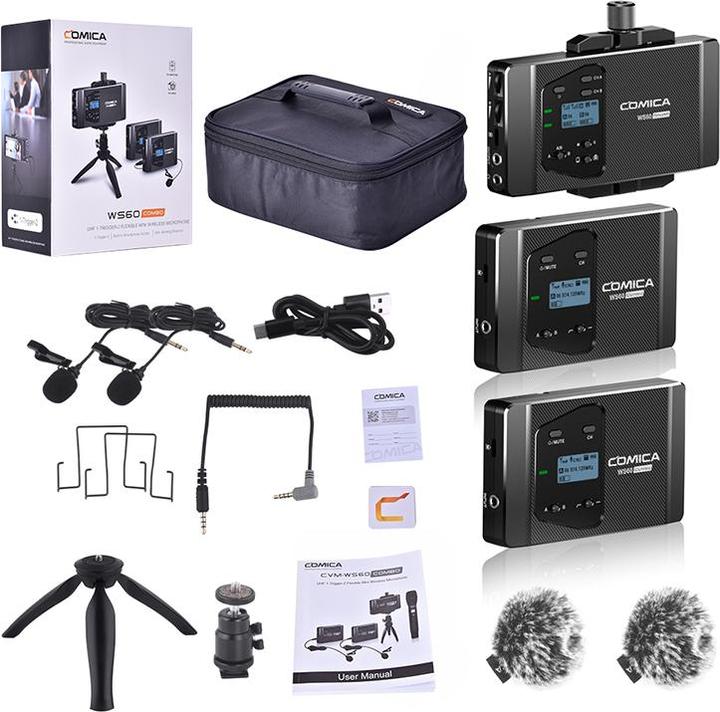 Image du produit Comica Microphone WS60 Combo