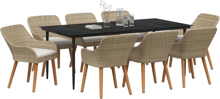 Produktbild vidaXL Garten Essgruppe (100 x 200 x 74 cm)