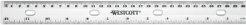 Productafbeelding Westcott Liniaal 31,0 cm transparant (30 cm)