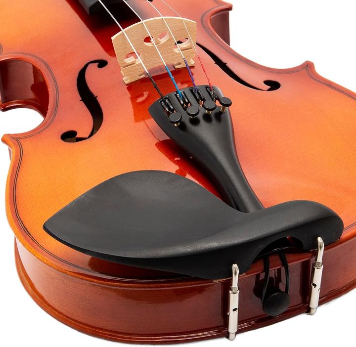 Actual product image Theodore Beginner Violin with Solid Spruce Top and Ebony Fingerboard (Fiddle, 3/4)