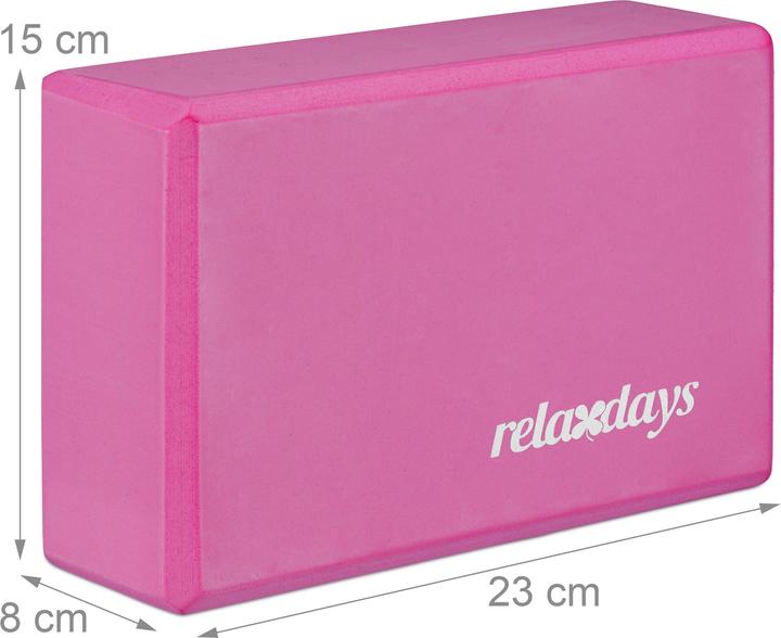 Produktbild Relaxdays Yogablock