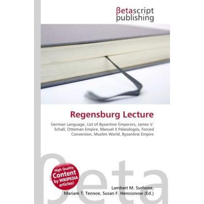 Regensburg Lecture, Sachbücher