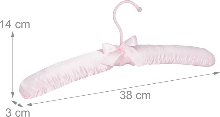 Immagine prodotto Relaxdays Grucce appendiabiti rivestite (10 x)