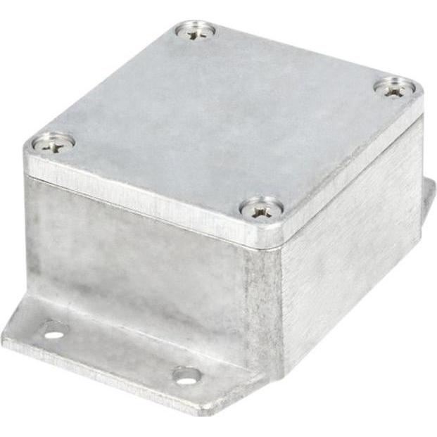 RND Components Metallgehäuse 64x58x35mm Aluminiumlegierung IP65 (Gehäuse), Elektronikzubehör + Gehäuse, Silber