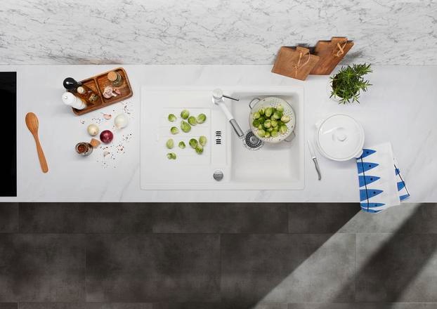 Actual product image Blanco Zia 45 S (Fitted sink, 78 cm, 50 cm)