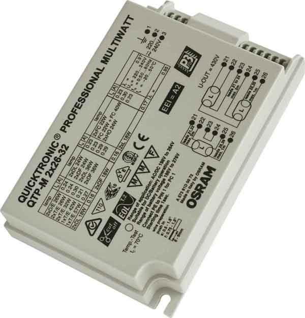 Produktbild Osram QTRONIC ECG 2X26-32/220-240 S