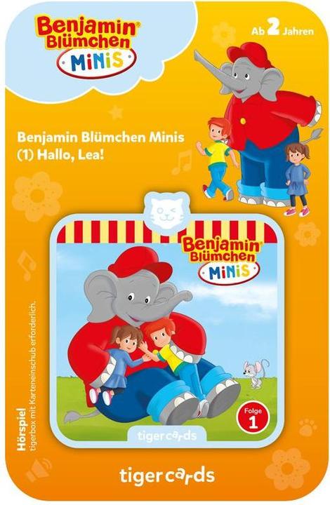 Actual product image Tigermedia Tigercard- Benjamin Blümchen Minis (1): Hello, Lea! (German)