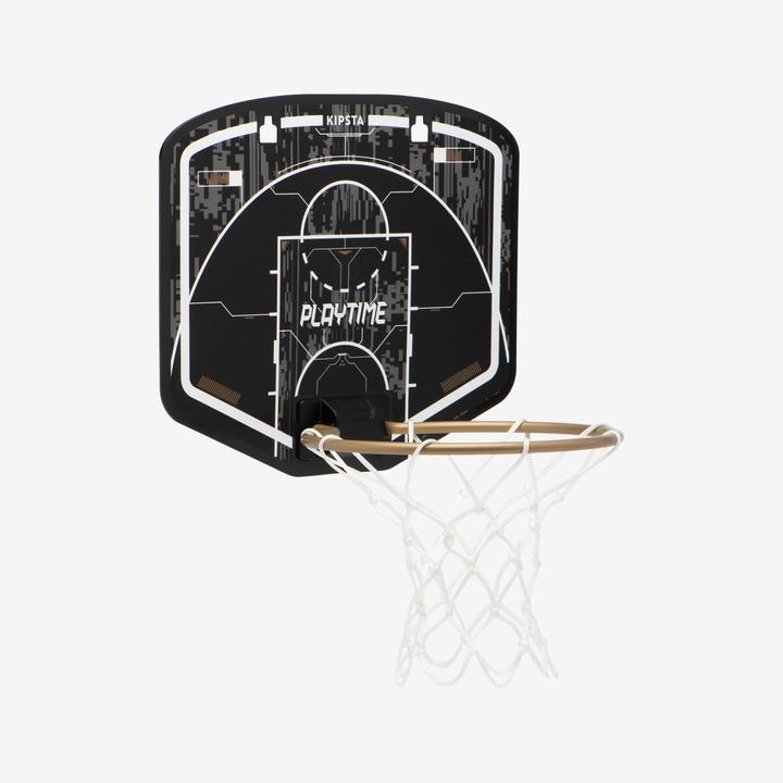 Image du produit Kipsta Mini panier de basket - SK100 noir/or