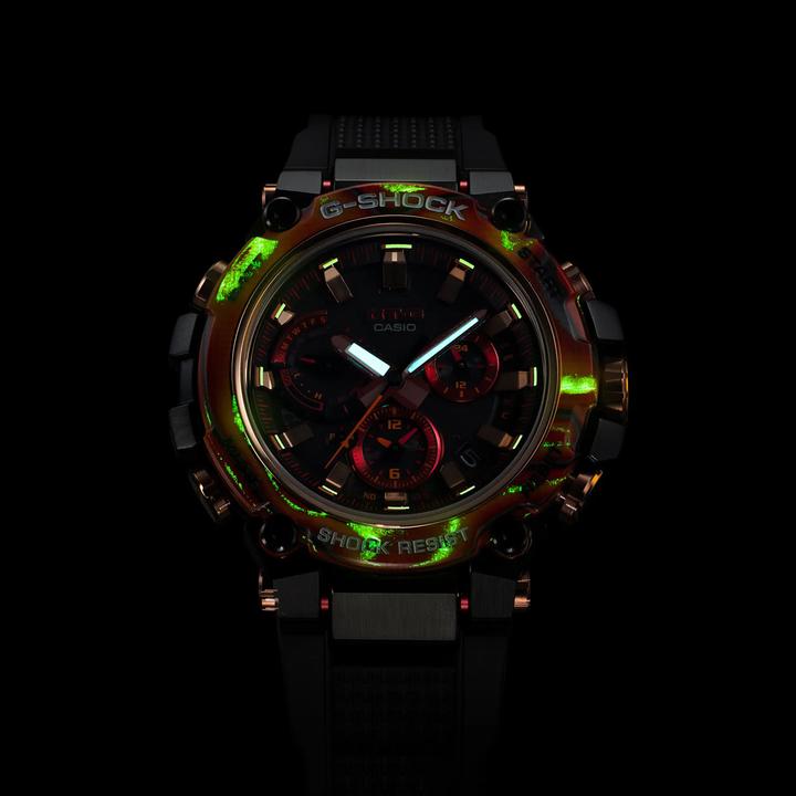 Immagine prodotto G-Shock MTG-B3000FR-1AER (Orologio con pietra preziosa, Orologio radiocontrollato, Cronografo, 51.90 mm)