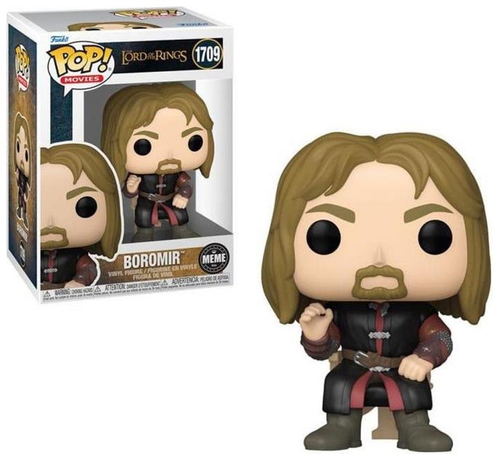 Produktbild Funko Herr der Ringe POP! Movies Vinyl Figur Boromir (Meme) 9 cm