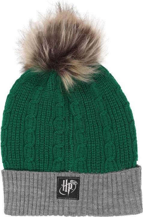 Image du produit Bonnet Pom Pom Serpentard (Taille unique)