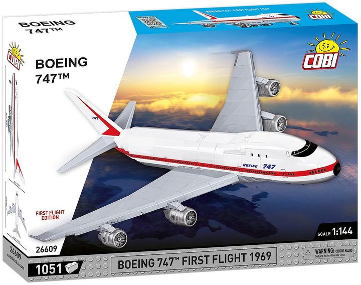 Actual product image Cobi Boeing 747 First Flight 1969