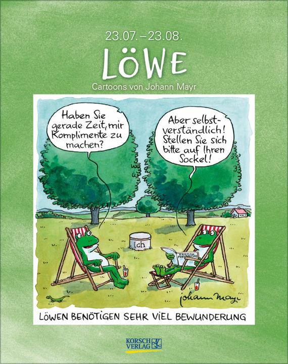 Produktbild Lwe 2026 (19 x 24 cm)