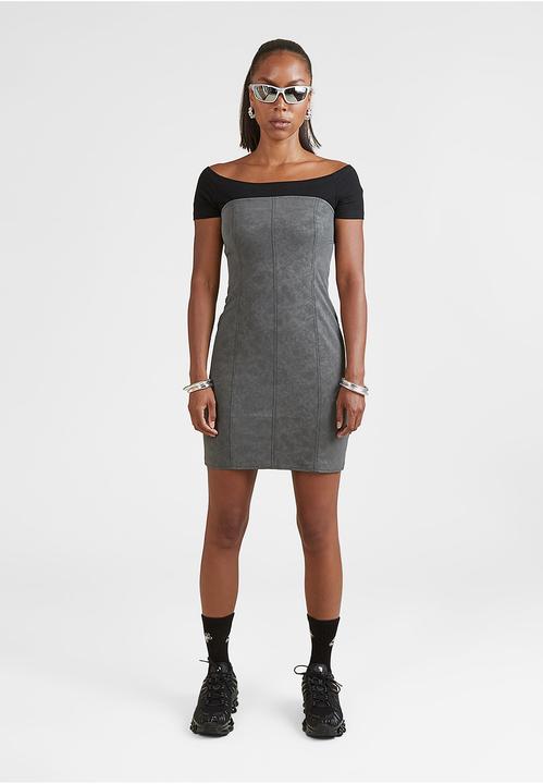 Produktbild Snipes Faux Leather Bandeau Mini Dress - 199217 (M)