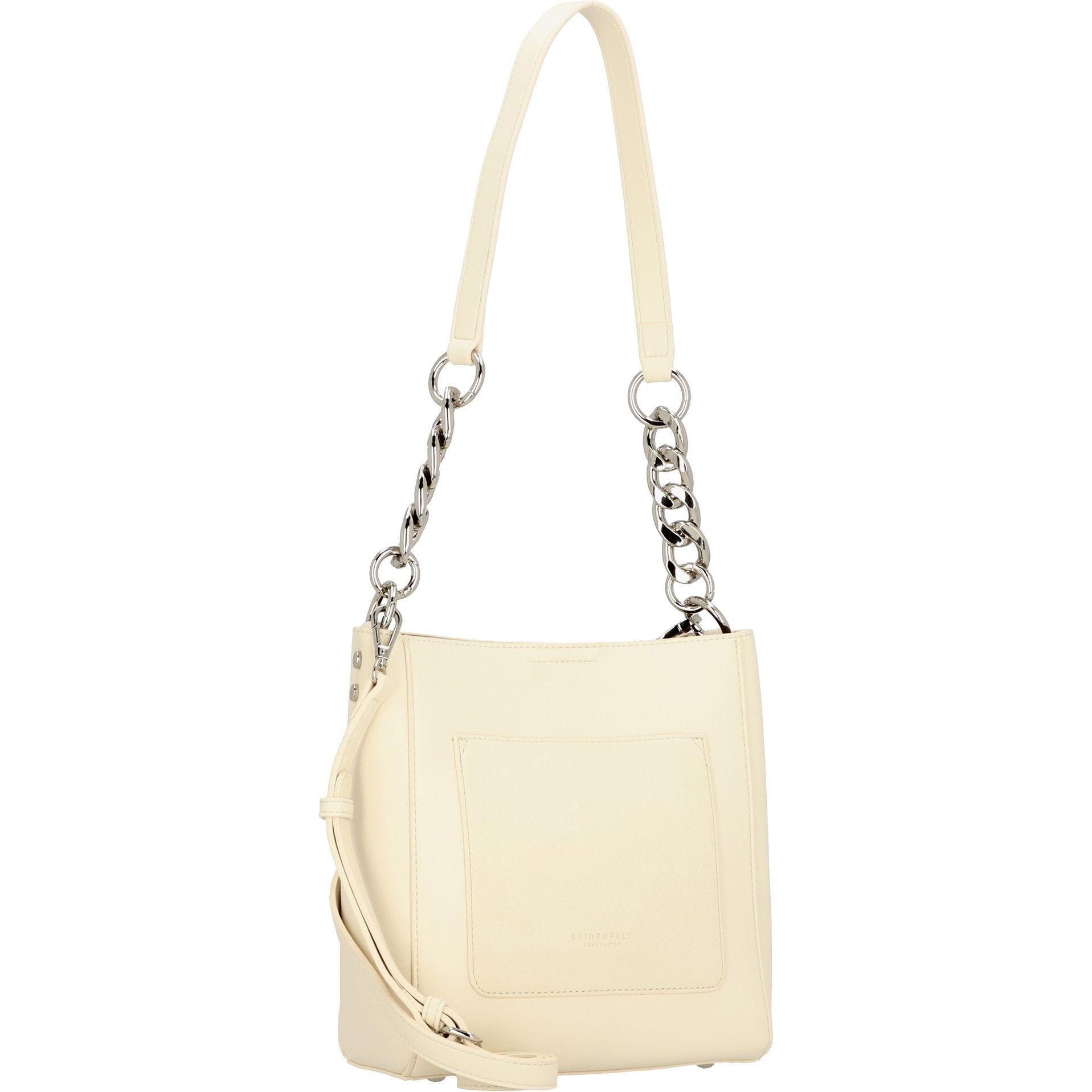 Thumbnail - Seidenfelt, Handtasche, Schultertasche 22 cm, Beige