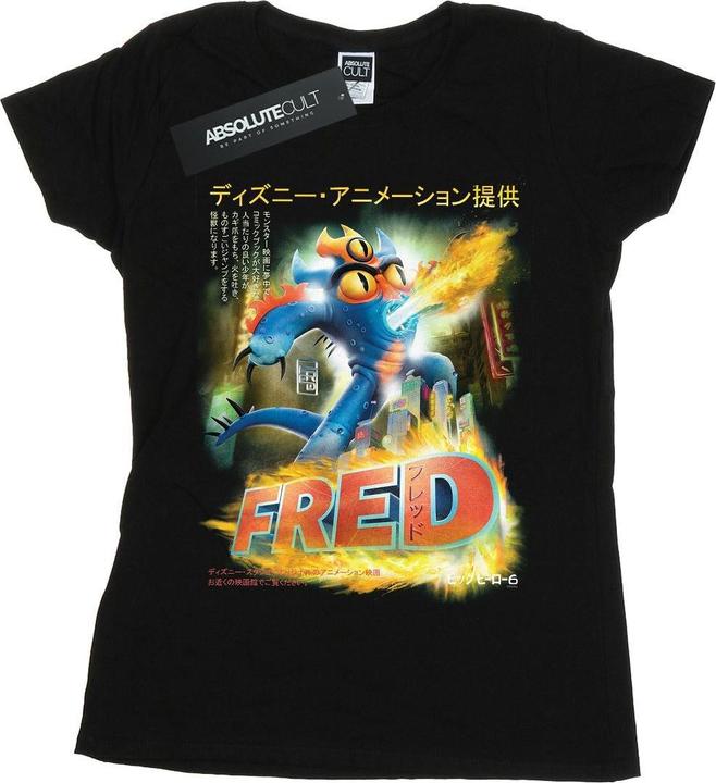 Image du produit Disney - T-shirt BIG HERO FRED ANIME POSTER - Femme (S)