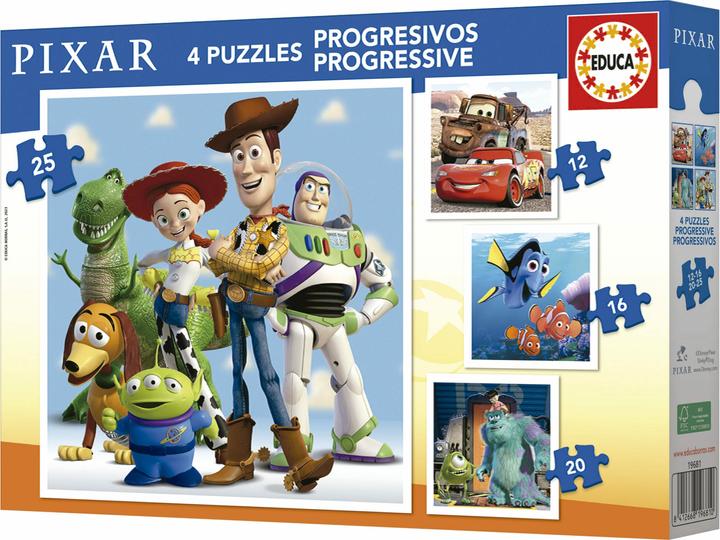 Actual product image Educa Disney Pixar 12/16/20/25 Piece Puzzle (73 pieces)