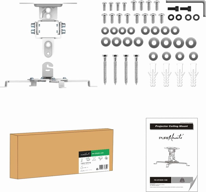 Produktbild PureMounts Spider 10W (Decke)