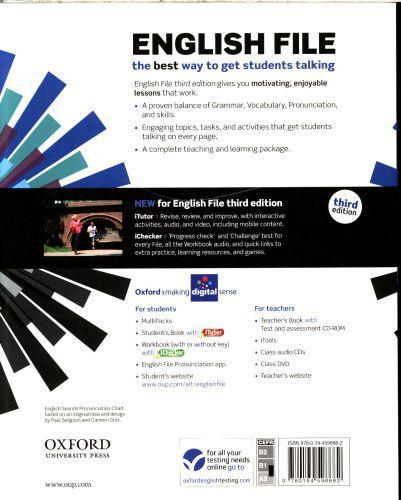 Produktbild English File: Pre-intermediate. MultiPACK A with iTutor and iChecker (Englisch, 2012)