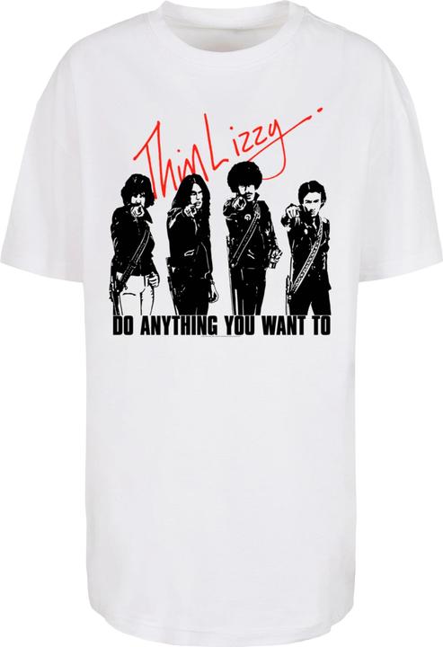 Produktbild Merchcode Ladies Thin Lizzy - Do Anything Oversized Boyfriend Tee - 160067 (4XL)