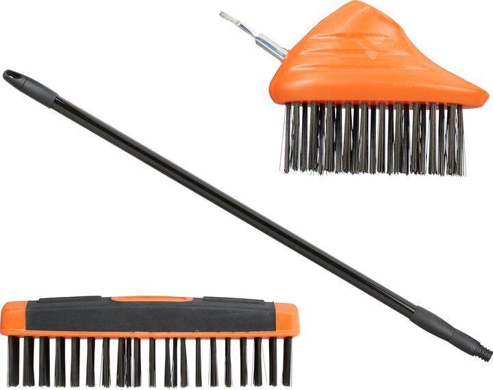 Actual product image Relaxdays Joint Brush Set With Telescopic Handle