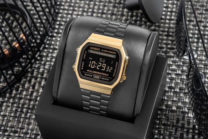 Actual product image Casio Vintage A168wegb-1bef (Digital watch, 36 mm)