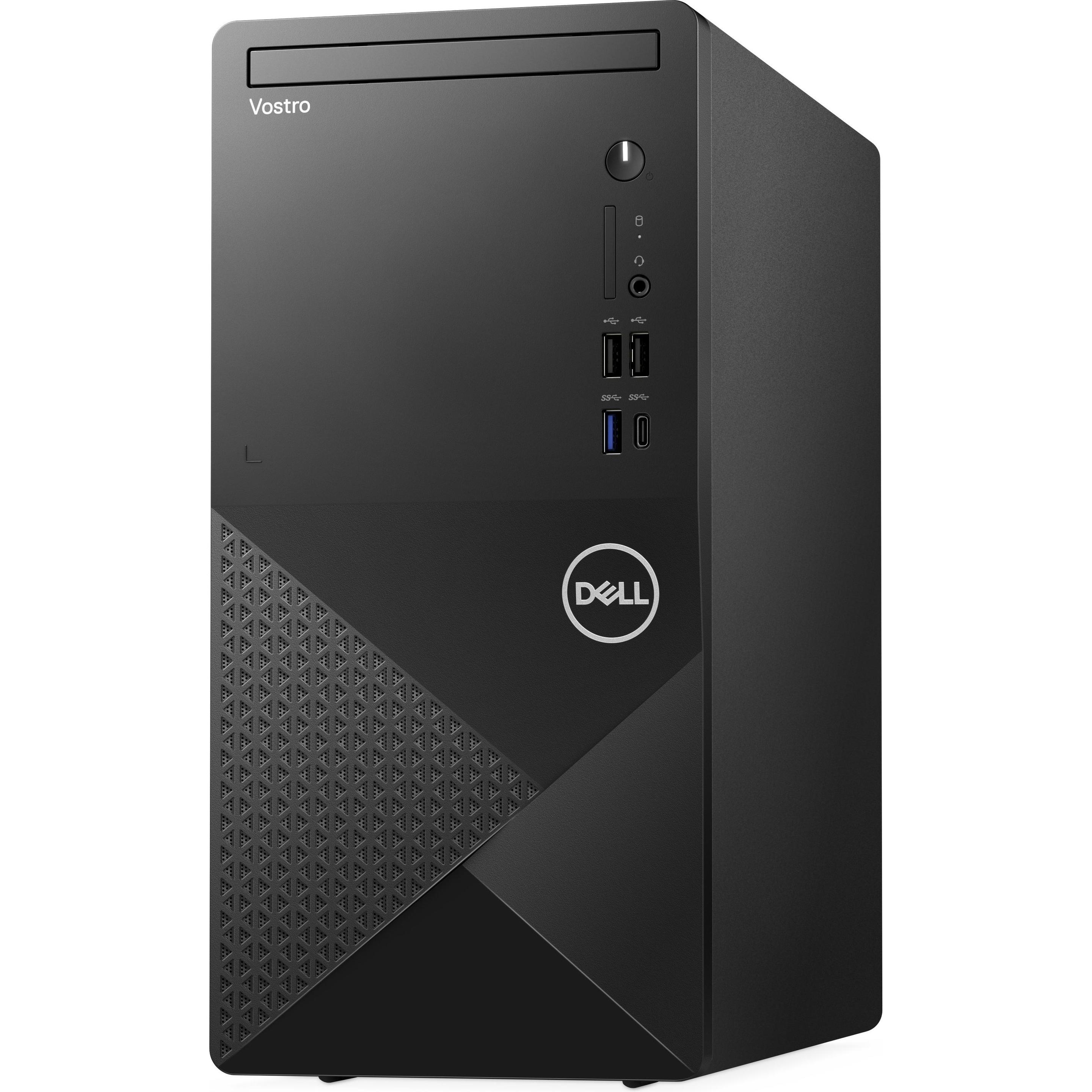 Dell Vostro 3030 (Intel Core i7-12700, 16 GB, 1000 GB, UHD Graphics 770), PC, Schwarz