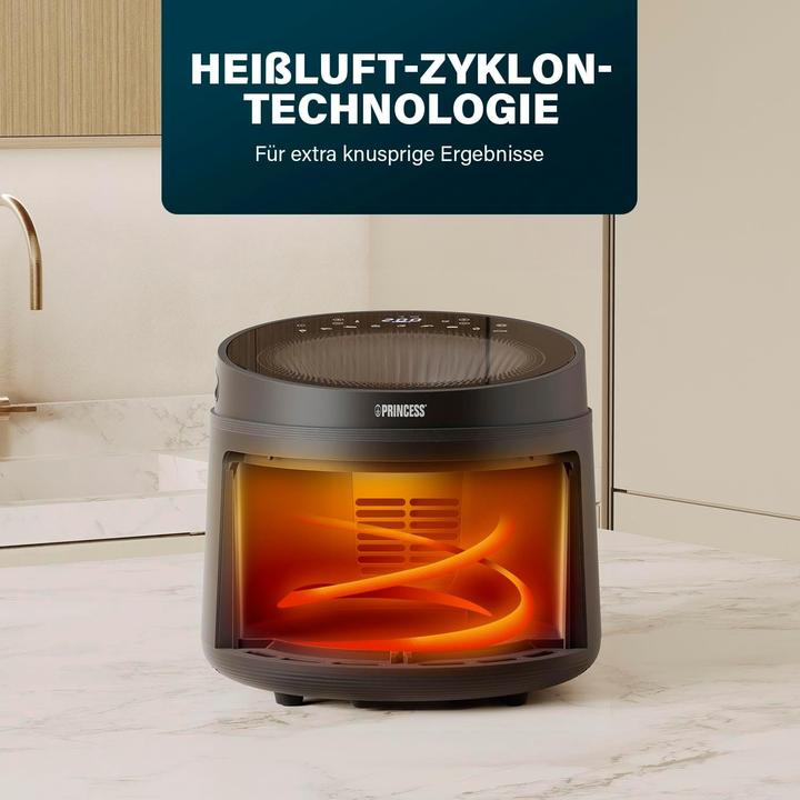 Actual product image Princess 01.182270.01.001 Hot air fryer 1500W Black