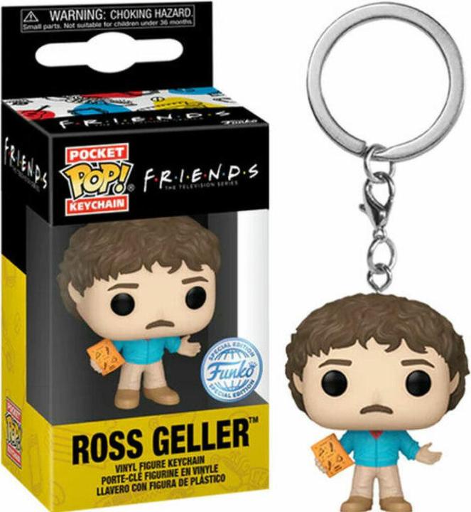 Produktbild Funko Portachiavi Pop! Friends : 80's Ross