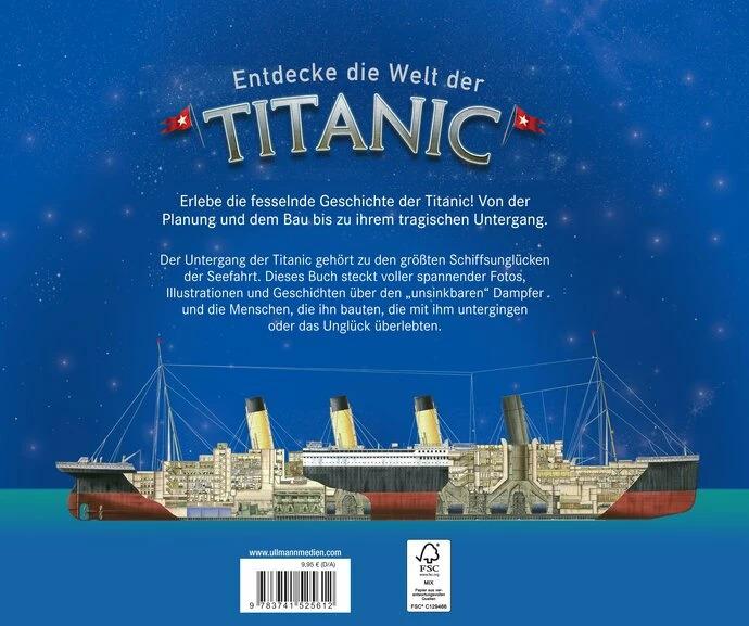 Productafbeelding Entdecke die Welt der Titanic (Duits, Joe Fullman, 2021)