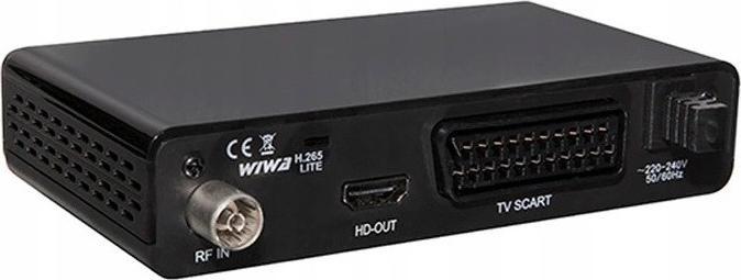Actual product image Wiwa TUNER DVB-T/T2 H.265 LITE (DVB-T, DVB-T2)