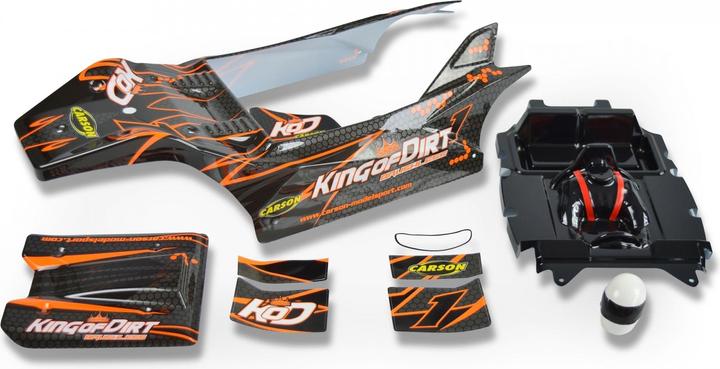 Carson 1:8 Body Set KOD Cage BL